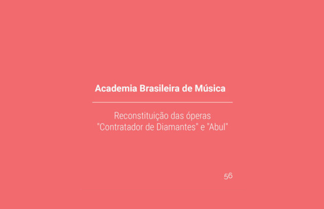 ABM apresenta projeto de reconstituição das partituras de óperas brasileiras e precisa do seu apoio
