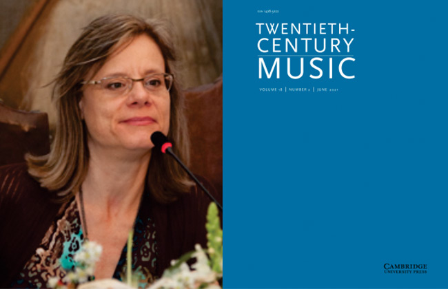 Maria Alice Volpe na revista Twenty-Century Music