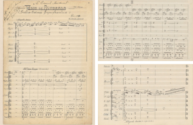 ABM adquire manuscritos digitalizados de Tédio de Alvorada,  de Villa-Lobos