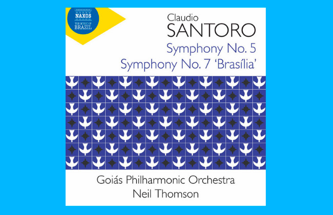 Álbum com sinfonias completas de Cláudio Santoro está no ranking dos mais ouvidos no Reino Unido