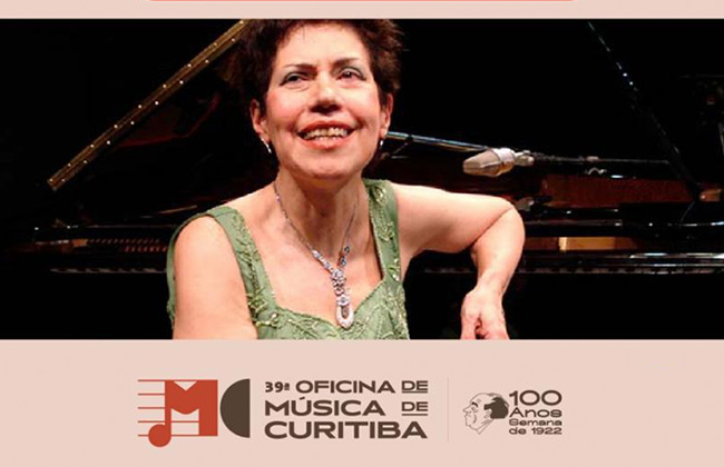 Recital de piano com Eudóxia de Barros em Curitiba