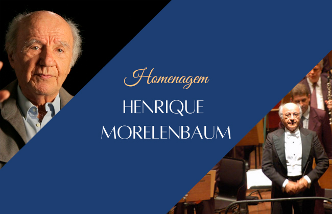 ABM e Sala Cecília Meireles prestam homenagem a Henrique Morelenbaum