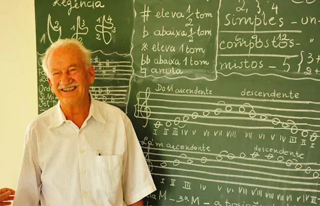 Concertos ao cair da tarde, em Piracicaba, com Ernst Mahle