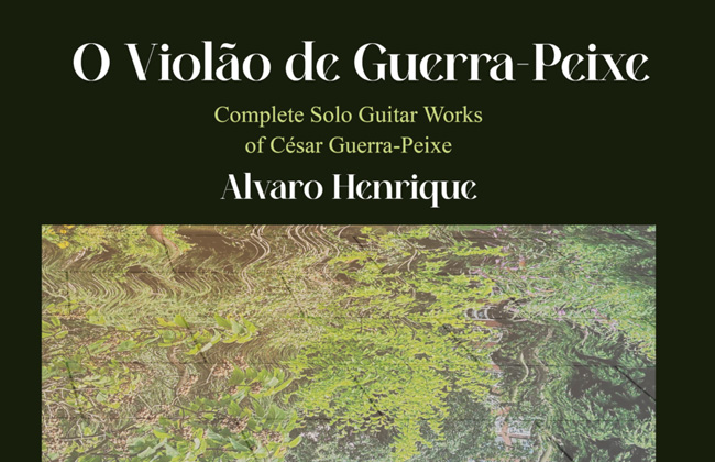 CD “Violão de Guerra-Peixe”, de Álvaro Henrique, na fase de seleção ao Grammy Latino 2023