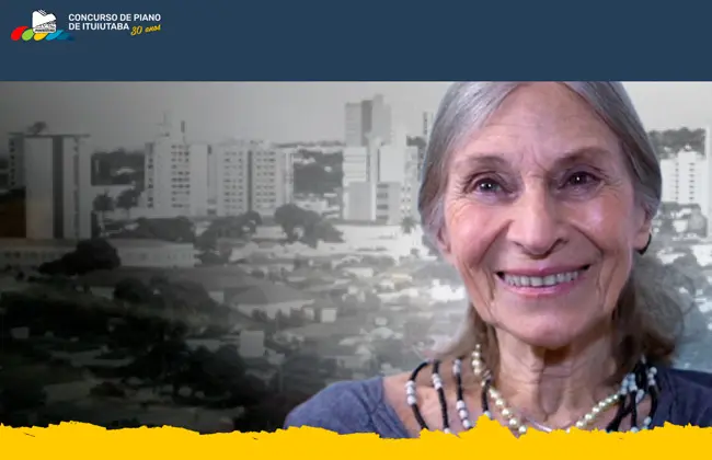 Kilza Setti é a homenageada neste ano do 30º Concurso de Piano de Ituiutaba