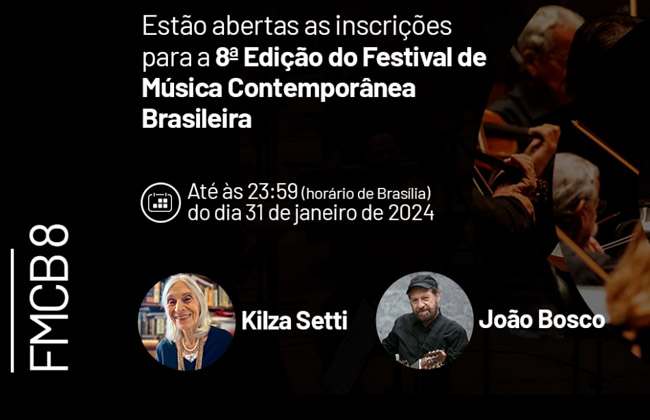 Kilza Setti será homenageada na 8º Festival de Música Contemporânea Brasileira