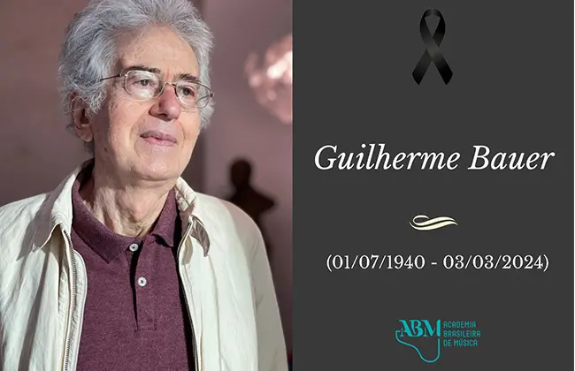 Falece o Acadêmico Guilherme Bauer