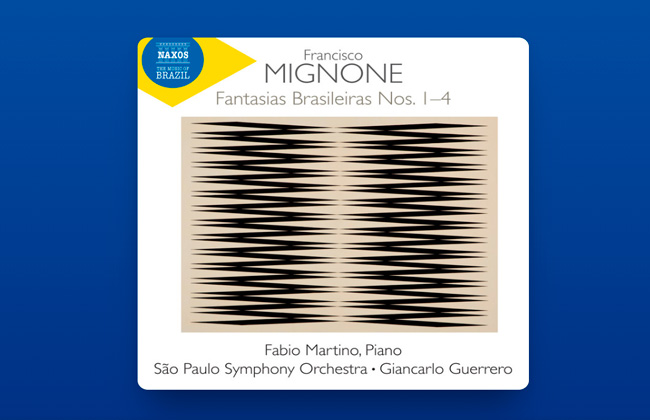 Álbum com obras de Francisco Mignone pela OSESP já está disponível