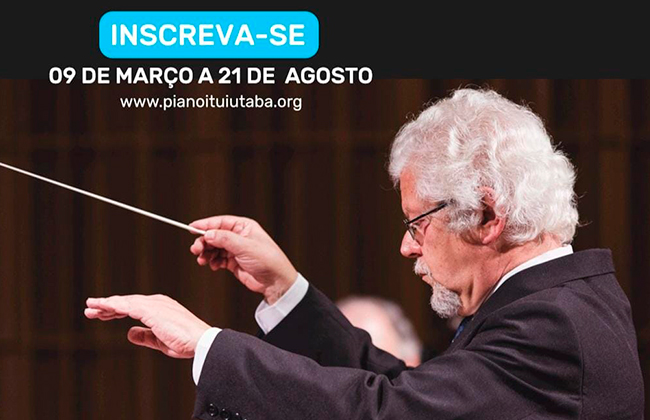 Ernani Aguiar é o homenageado do 33º Concurso de Piano de Ituiutaba