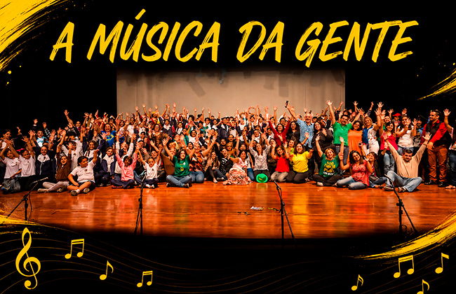 Inscrições para a mostra “A Música da Gente” até 15 de junho
